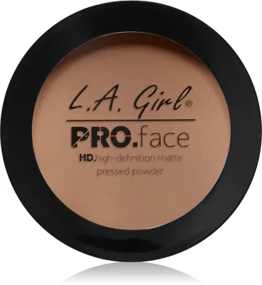 L.A. Girl Cosmetics PRO. Face HD - Пудра в компакте с матовым покрытием, 7 г, оттенок Warm Honey