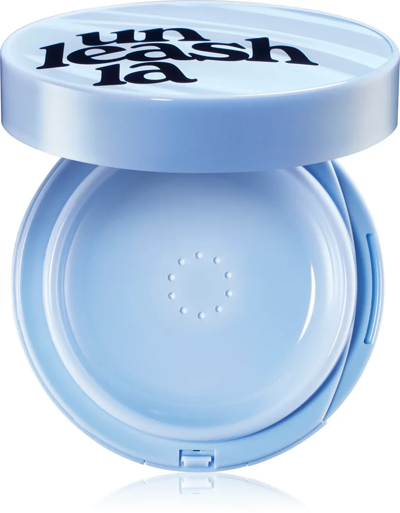 Unleashia Babe Skin Baby Blue Cushion - Долговременный тональный фон SPF 40 в губке, 15 г, оттенок 18N Pure