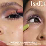 IsaDora The Eyeshadow Stick Shimmer - Тушь для ресниц с блестками в виде долговременных теней для век в карандаше, 1.2 г — фото 4