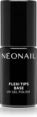 База для ногтей NEONAIL Flexi Tips Base прозрачная, под типсы Flexi, для UV/LED, 7,2 мл
