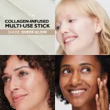 Peter Thomas Roth FIRMx Collagen Bounce Stick - Карандаш для подчеркивания загара с коллагеном, 16 г, оттенок Sheer Glow — фото 2