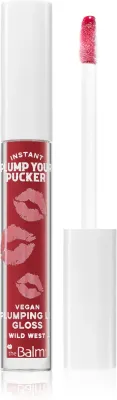 theBalm Plump Your Pucker Lip Gloss - Блеск для губ, придающий объем, 2.7 мл, оттенок Wild West