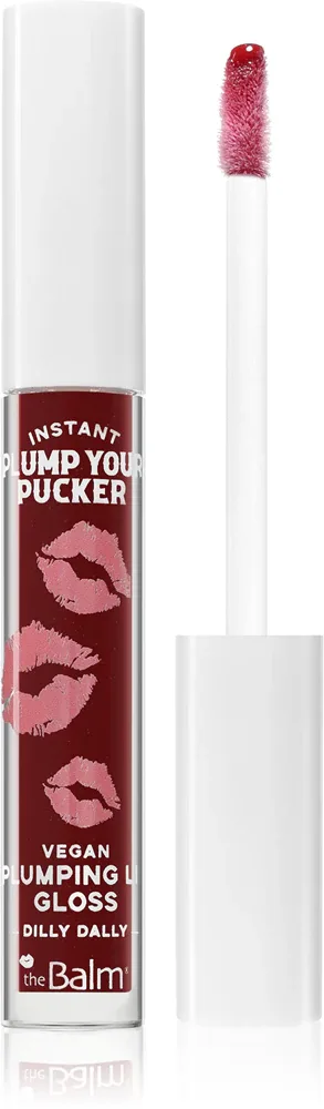 theBalm Plump Your Pucker Lip Gloss - Блеск для губ, придающий объем, 2.7 мл, оттенок Dilly Dally