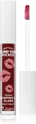 theBalm Plump Your Pucker Lip Gloss - Блеск для губ, придающий объем, 2.7 мл, оттенок Dilly Dally