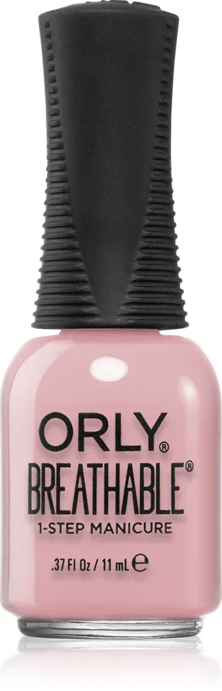 Лак для ногтей Orly Breathable ухаживающий, с маслом арганы, быстросохнущий, 11 мл, оттенок Kiss Me, I'm Kind