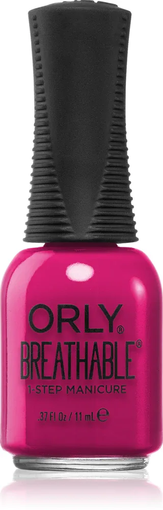 Лак для ногтей Orly Breathable ухаживающий, с маслом арганы, быстросохнущий, 11 мл, оттенок Heart Beet