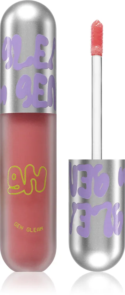 Glow Hub Gen Gleam - Увлажняющий блеск для губ, 3 мл, оттенок Thirsty