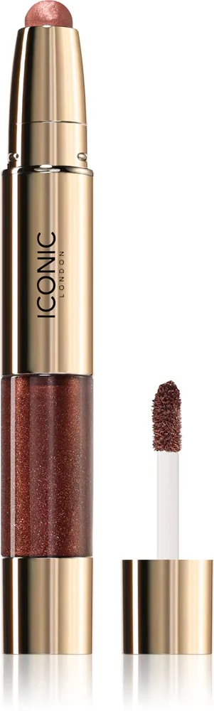 ICONIC London Glaze Crayon - Блестящие тени для век, 5.14 г, оттенок Desert Rose