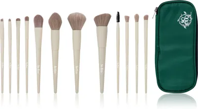 So Eco Flawless 12 Piece Brush & Bag Set Complexion Sponge - Набор кистей для косметики