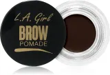 L.A. Girl Cosmetics Brow Pomade - Гель для бровей, 3 г, оттенок Dark Brown — фото 1