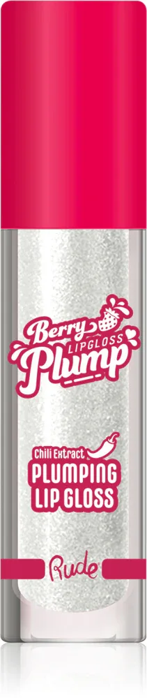 Rude Cosmetics Berry Plump - Увлажняющий блеск для губ для увеличения объема, 4 г, оттенок Pearl