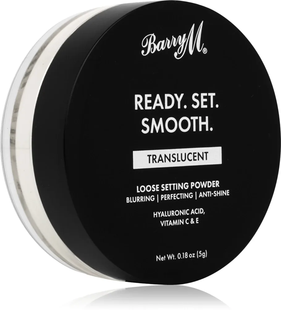 Barry M Ready Set Smooth - Матирующая пудра для лица, 5 г, оттенок Translucent