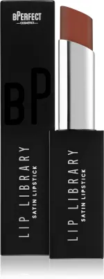 BPerfect Lip Library Satin - Кремовая помада для губ, 3 г, оттенок Drama