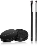 BrushArt Professional Eyeshadow brush set with brush cleaning sponge - Набор кистей для макияжа глаз, 3 шт — фото 1