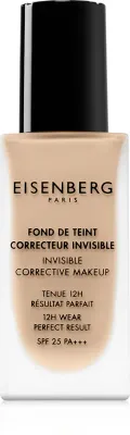 EISENBERG Le Maquillage Fond De Teint Correcteur Invisible - Тональная основа с SPF 25 для естественного вида, 30 мл, оттенок 00 Naturel Porcelaine / Natural Porcelain