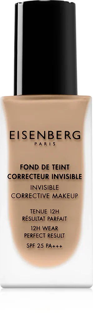 EISENBERG Le Maquillage Fond De Teint Correcteur Invisible - Тональная основа с SPF 25 для естественного вида, 30 мл, оттенок 04 Natural Hâlé / Natural Tan