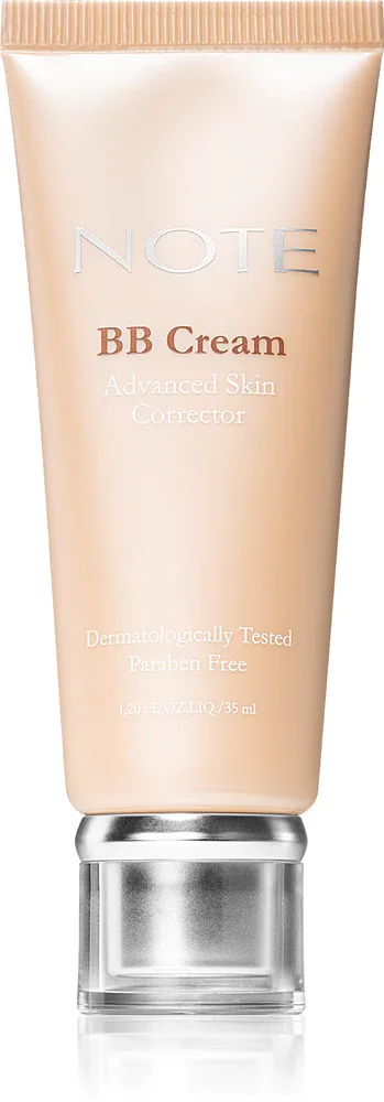 BB крем Note Cosmetique BB Advanced Skin Corrector, с SPF, высокое покрытие, 30 мл, оттенок 01