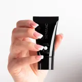 Гель для моделирования ногтей Semilac Acrylgel Elastic White Cream белый, для лампы UV, 30 г, оттенок White — фото 2