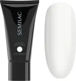 Гель для моделирования ногтей Semilac Acrylgel Elastic White Cream белый, для лампы UV, 30 г, оттенок Coconut — фото 1