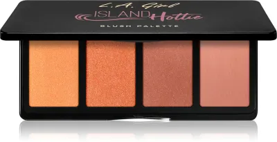 L.A. Girl Cosmetics Fanatic - Палетка розы, 4 г, оттенок Island Hottie