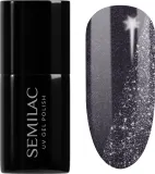 Лак гибридный для ногтей Semilac UV Hybrid Day and Night пастельный, кремовой текстуры, 7 мл, оттенок 399 Dark & Spark — фото 1
