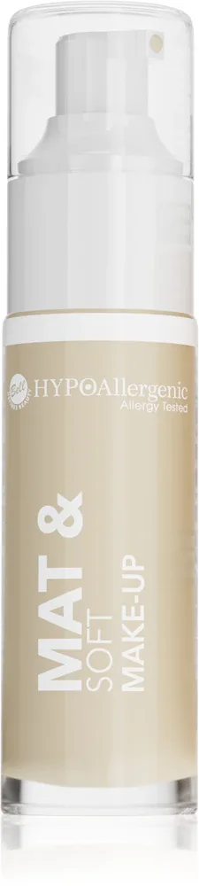Bell HYPOallergenic Mat&Soft - Легкое матирующее тональное средство, 30 мл, оттенок 03 Creamy Natural