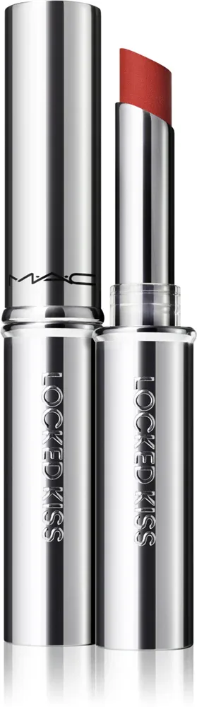 MAC Cosmetics Locked Kiss 24h Lipstick - Трендовая помада с матовым эффектом, 1.8 г, оттенок Extra Chili