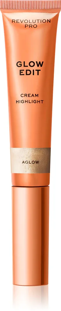 Revolution PRO Glow Edit - Розовый крем-хайлайтер, 15 мл, оттенок Aglow
