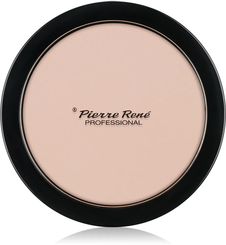 Pierre Rene Professional Compact Powder - Пудра в компакте SPF 25, 8 г, оттенок 02 Basic