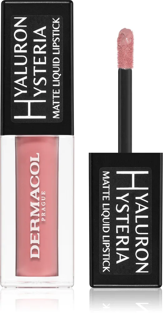 Dermacol Hyaluron Hysteria - Матовая жидкая помада, 4.5 мл, оттенок 04