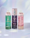 Makeup Revolution Crystal Aura Energy Fix - Спрей для фиксации макияжа с розовой водой, 85 мл — фото 2