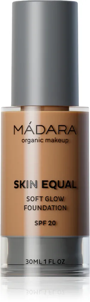MÁDARA Skin Equal - Легкий крем-основа SPF 15, 30 мл, оттенок Caramel 70