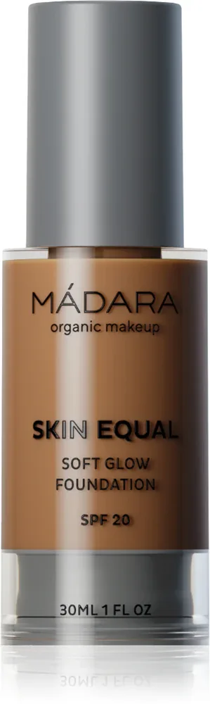 MÁDARA Skin Equal - Легкий крем-основа SPF 15, 30 мл, оттенок Fudge 80