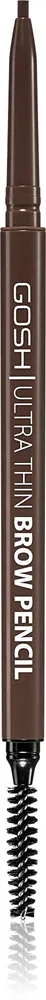 Gosh Ultra Thin - Точный карандаш для бровей с щеточкой, 0.35 г, оттенок 003 Dark Brown