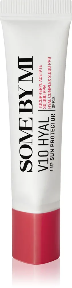 Some By Mi V10 Hyal Lip Protector - Защитный бальзам для губ SPF 15, 7 мл, оттенок Berry