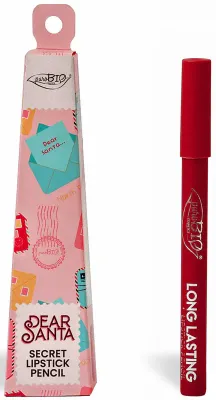 puroBIO Cosmetics Dear Santa SECRET - Тушь для губ в элегантной упаковке, 3 г