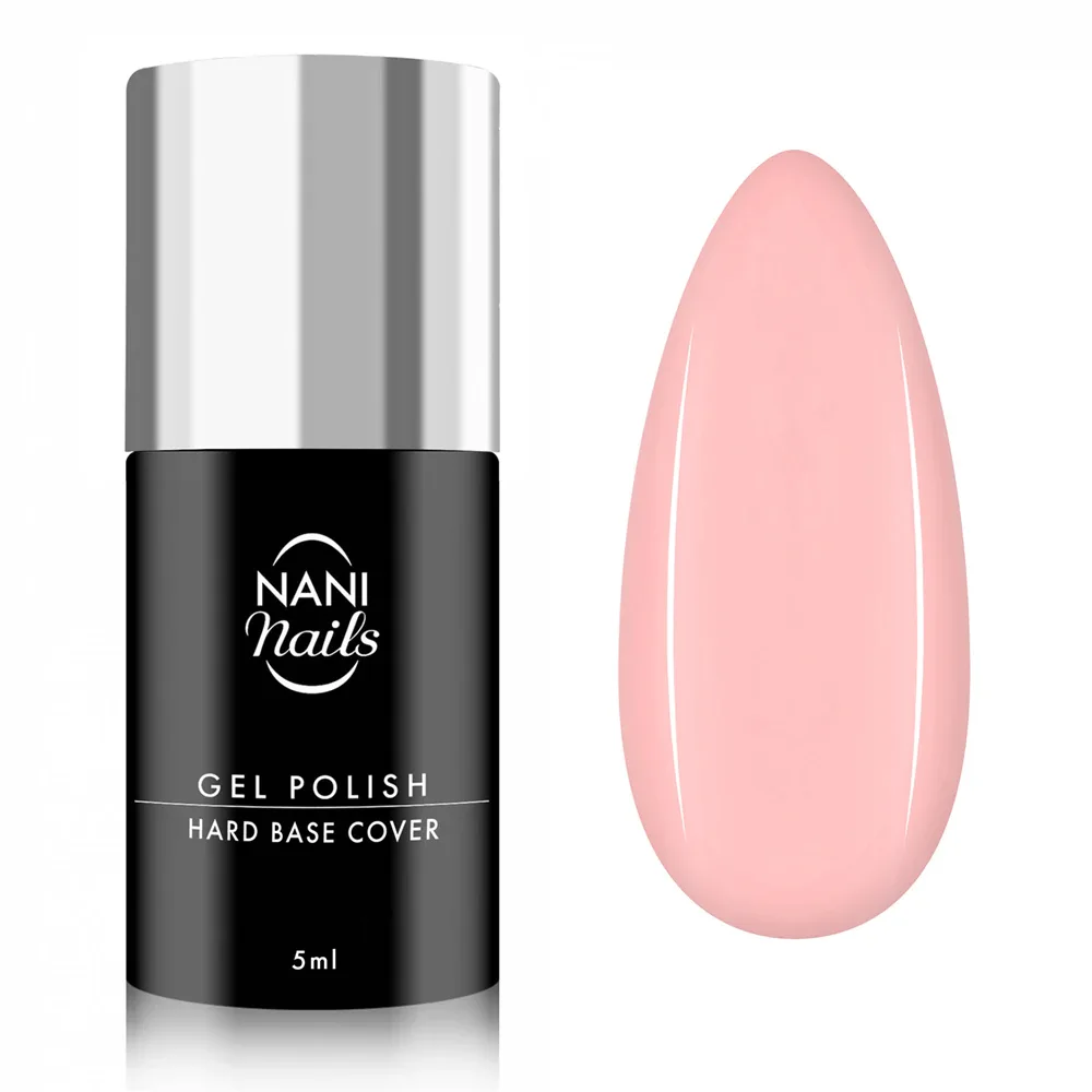 NaniNails Milk - База под лак для ногтей, 5 мл, оттенок Peachy Pink