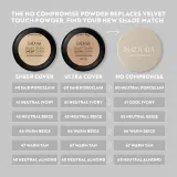 IsaDora The No Compromise Matte Longwear Powder - Пудра в компакте матирующая, 8 г — фото 6