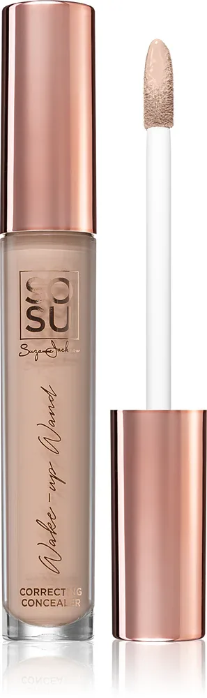 Корректор SOSU Cosmetics Wake-Up Wand с витамином E и минеральными пигментами,, 4 мл, оттенок 02 Porcelain