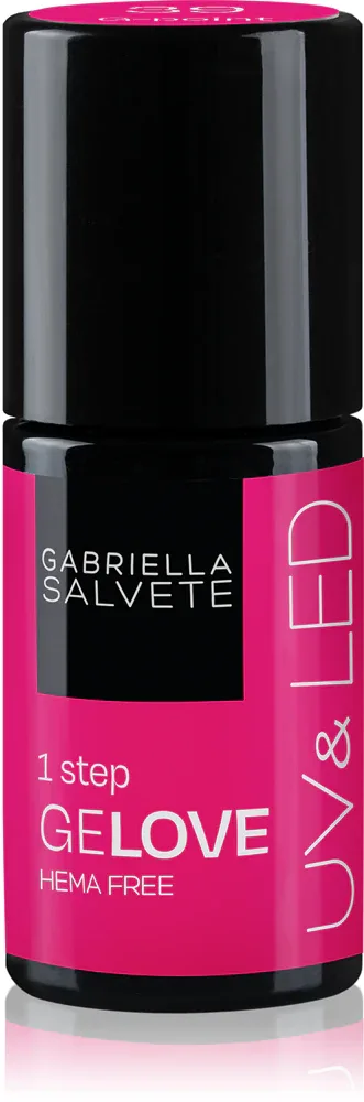 Gabriella Salvete GeLove One Step - Гибридный лак для ногтей с использованием УФ, 8 мл, оттенок 39 G-Point