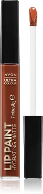 Avon Ultra Colour Paint - Бархатная помада с матовым покрытием, 7 мл, оттенок Brownie For Dessert