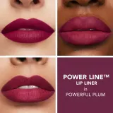Buxom POWER LINE PLUMPING LIP LINER - Кремовый карандаш для губ с эффектом увеличения, оттенок Powerful Plum — фото 3