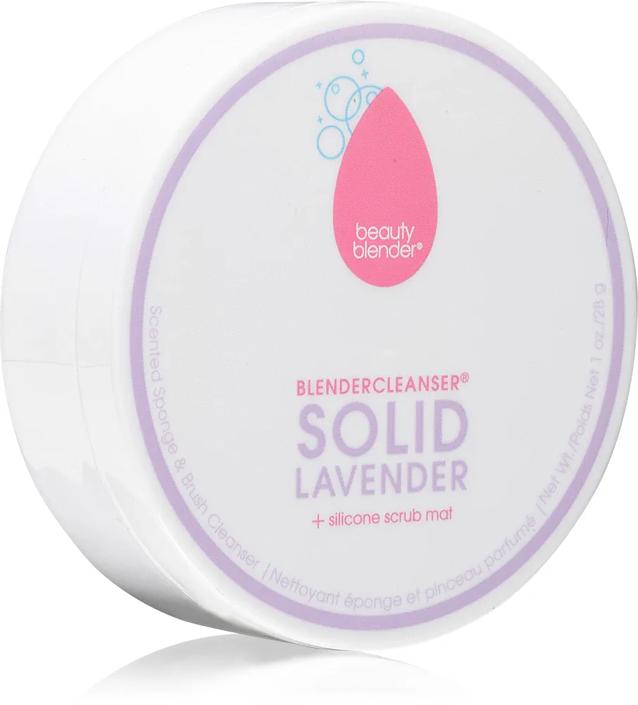beautyblender Blendercleanser Solid Lavender - Кисть для очистки кистей и губок для макияжа, 28 мл