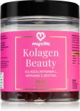 Мармелад жевательный MyVita Naturalne Zelki Kolagen Beauty с коллагеном, для волос, кожи и ногтей, 120 шт — фото 1