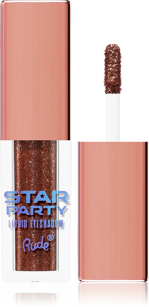 Rude Cosmetics Star Party - Блестящие тени для век в жидкой форме, 3.5 г, оттенок After Glow