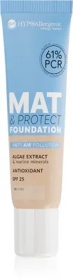 Bell HYPOallergenic Mat & Protect - Долговременное матирующее тональное средство SPF 25, 30 г, оттенок 02 Ivory