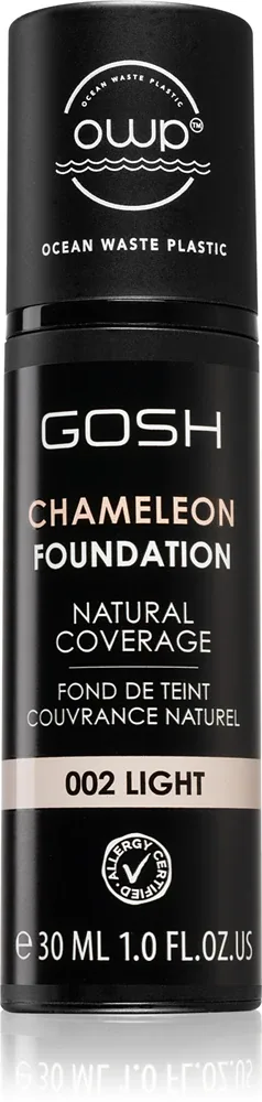 Gosh Chameleon - Ультра легкий тональный фонд, 30 мл, оттенок 002 Light