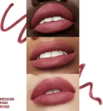 Контурный карандаш для губ Smashbox Be Legendary Line Prime Pencil насыщенный цвет, стойкий, оттенок Medium Pink Rose — фото 3