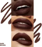 Контурный карандаш для губ Smashbox Be Legendary Line Prime Pencil насыщенный цвет, стойкий, оттенок Dark Brown — фото 2