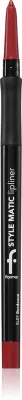 flormar Style Matic Lipliner - Матовый водостойкий карандаш для губ, 0.35 г, оттенок 07 BORDEAUX